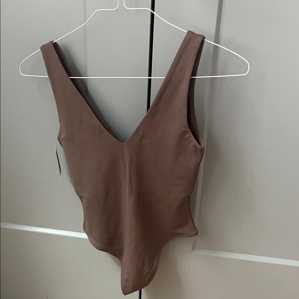 Aritzia Babaton Contour V-Neck Bodysuit